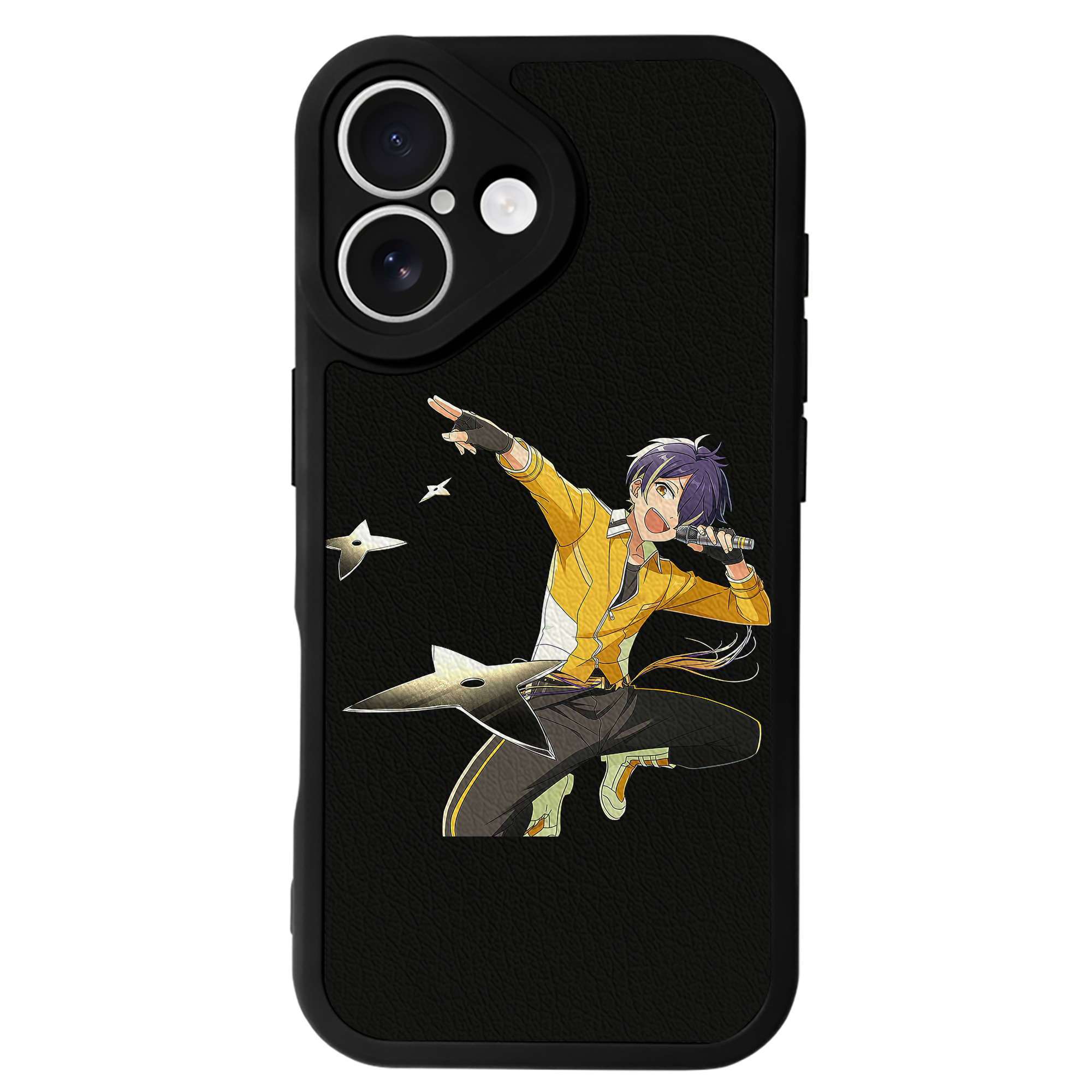 （画像用） あんさんぶるスターズ! Ensemble Stars 【iPhone 16シリーズ対応】シリコンスマホケース（レザー調） 材質：シリコン